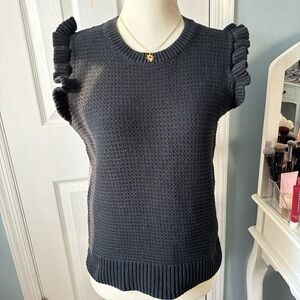 J. Crew Charcoal Knit Sweater
